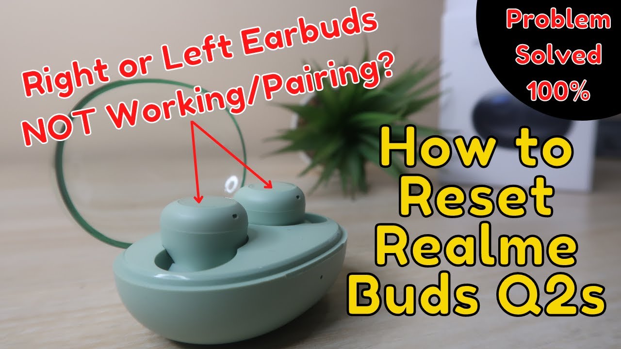Как сбросить настройки Realme Buds Q2s? Один наушник не подключается/не работает? Проблема решена...