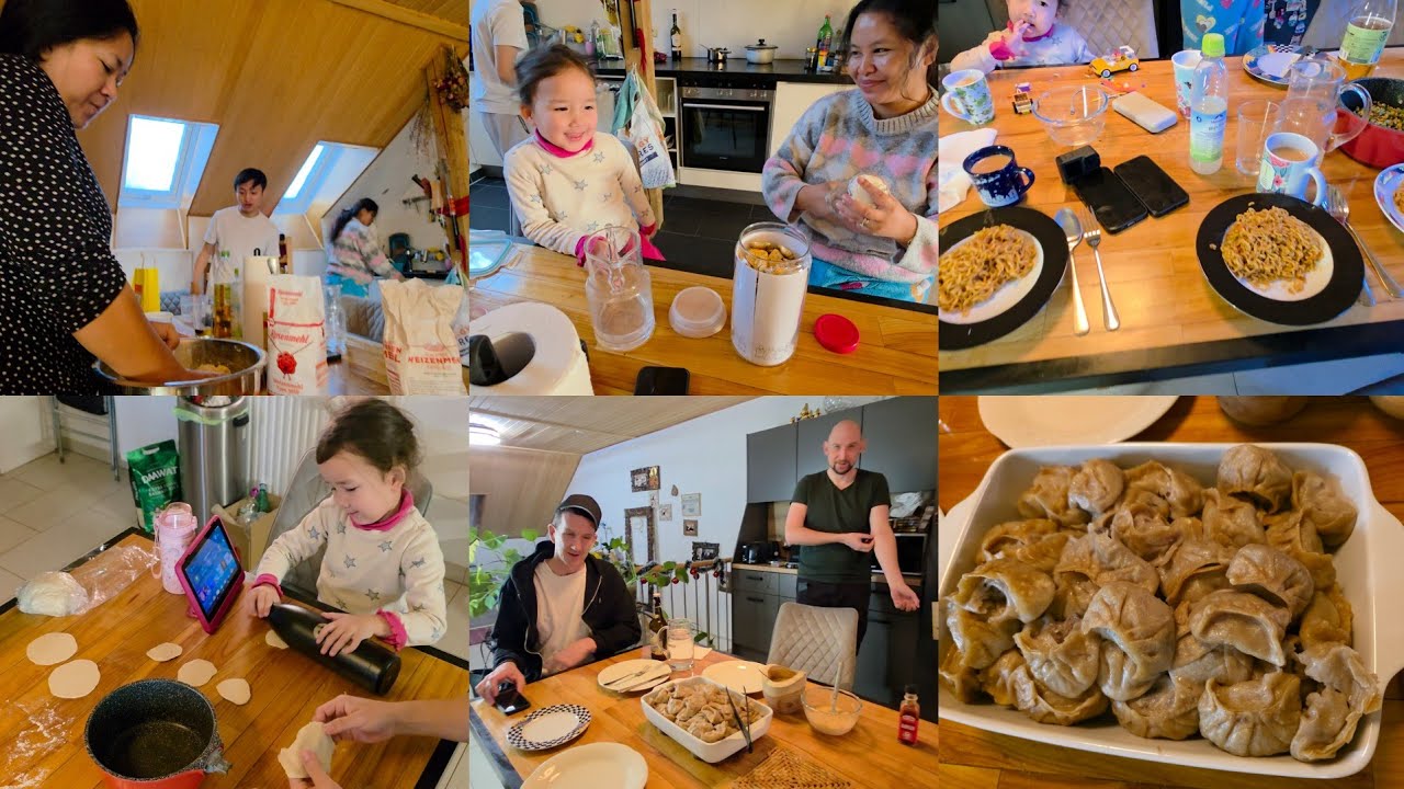 Esther the Videographer||Having Chana mix & momo party with @LothaGermancouple 