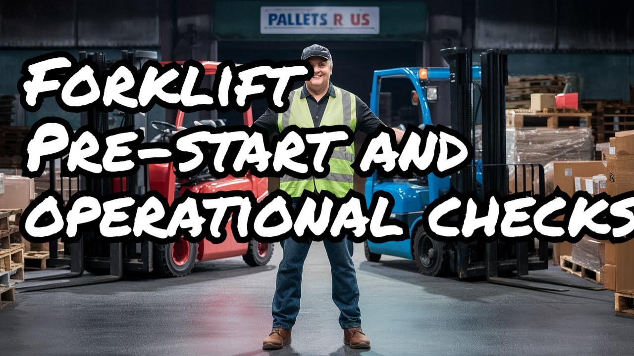 Simple Forklift Pre Start Checks to Improve Your Driving Skills FAST!