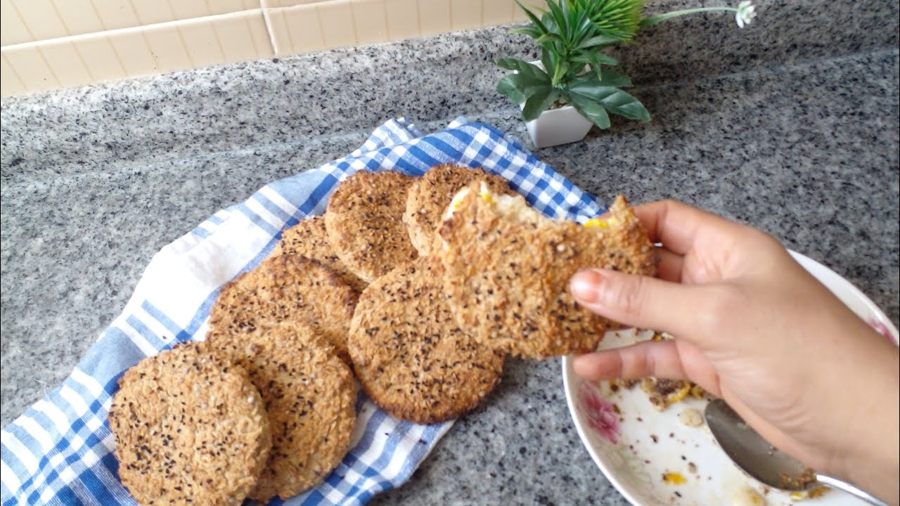 خبز الشوفان بدون عجن رائع لسندويتشات