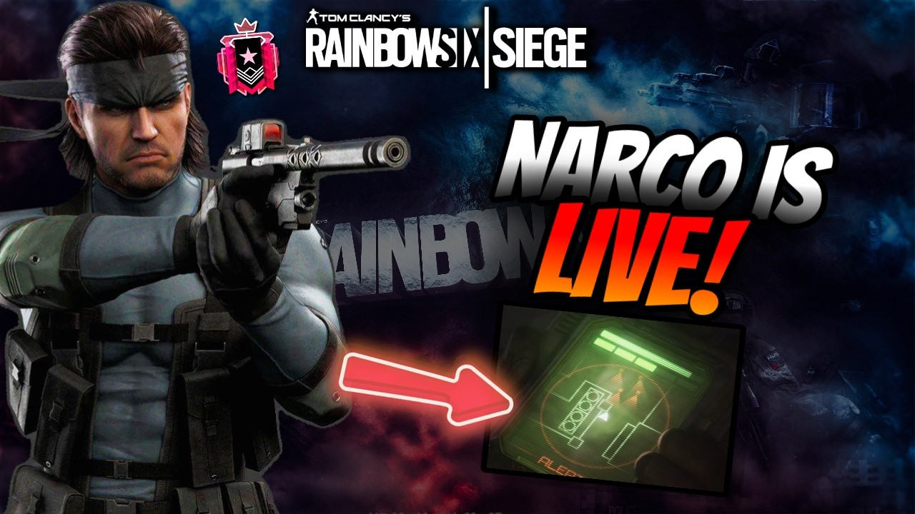 🔴 LIVE RAINBOW SIX SIEGE NEW SEASON *RANKED 3.0* IS FINALLY HERE! (SOLID SNAKE IS TOO OP🔥)