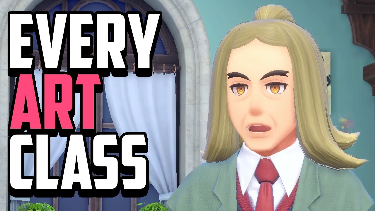 Art Class with Mr. Hassel - Pokémon Scarlet & Violet