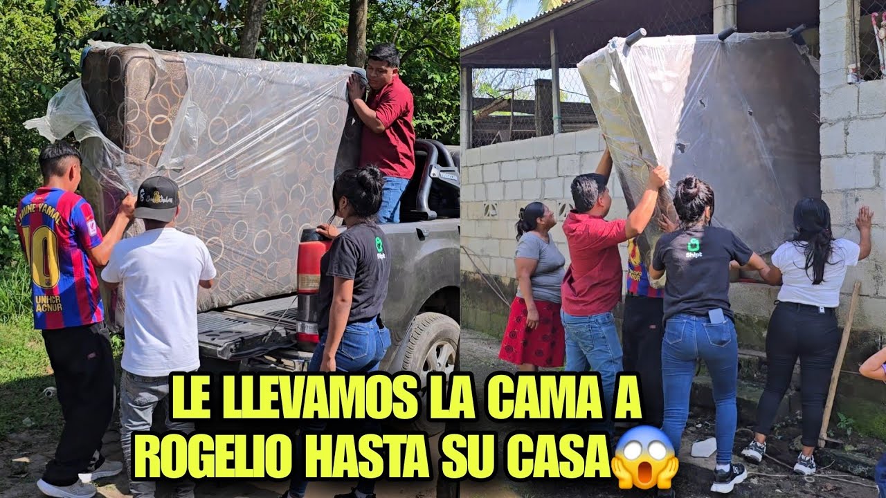 ROGELIO No Podia Creer Que Habíamos Llegado Hasta Su Casa Con Su Cama, Ver Para Creer😱