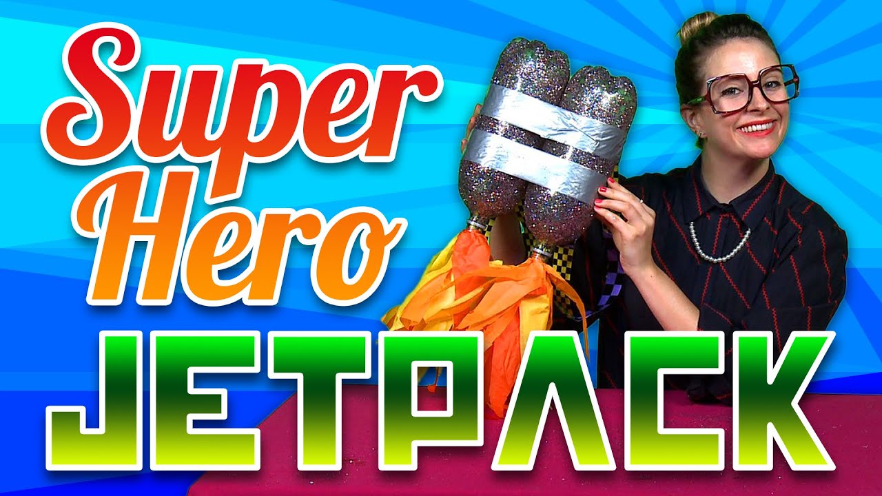 Make Your Own Superhero Jetpack! | #Stayhome & Craft #WithMe! | Kids Crafts with Crafty Carol