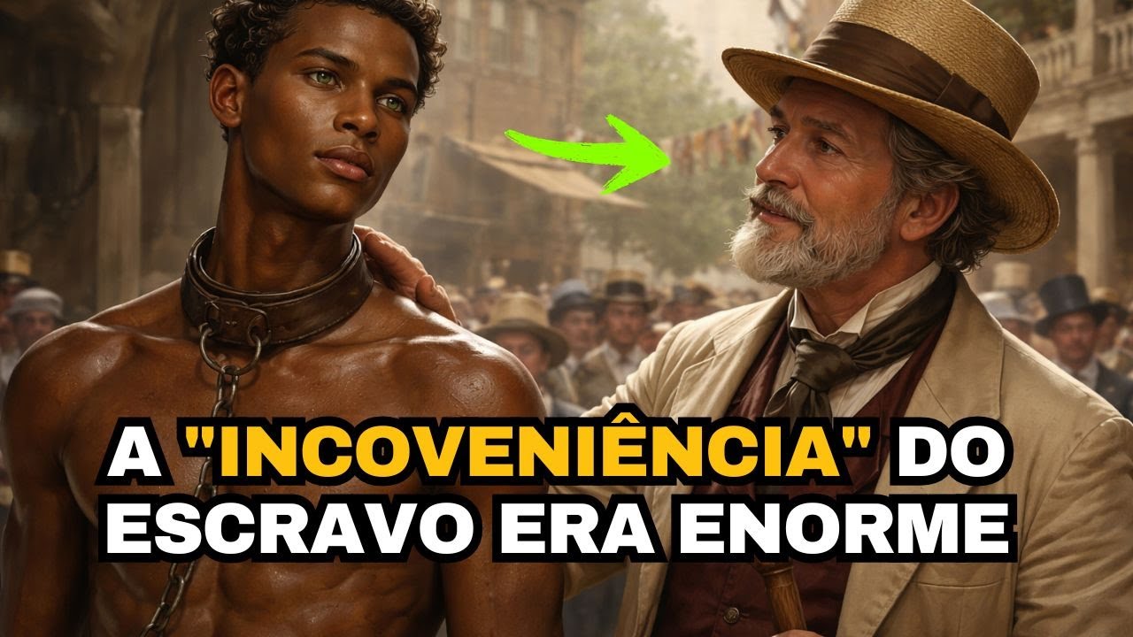 O Segredo Impossível do Escravo Mais Lindo Já Leiloado em RECIFE - , 1861