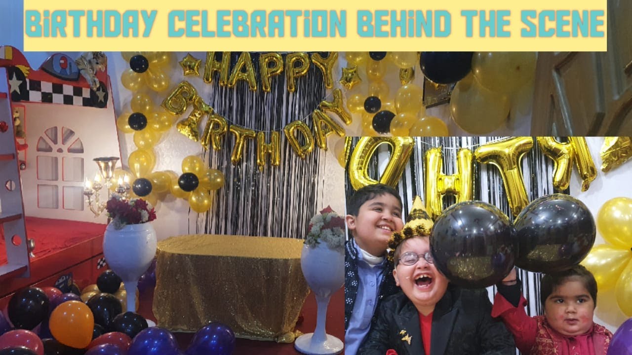 Ahmad shah Birthday Celebration behind the Scene 2021