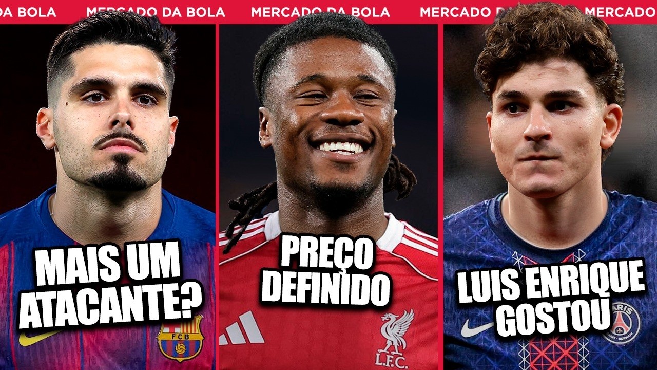 CAMAVINGA FORA DO REAL MADRID│BAR&Ccedil;A MIRA JOGADOR DO CHELSEA e+ - Mercado da Bola 2026