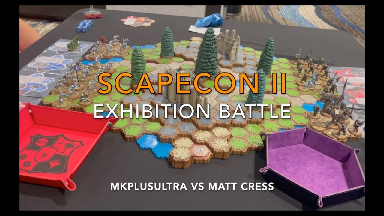 Heroscape Battle Bros ScapeCon II Exhibition Match: MKPlusUltra Vs Matt (Loki619)