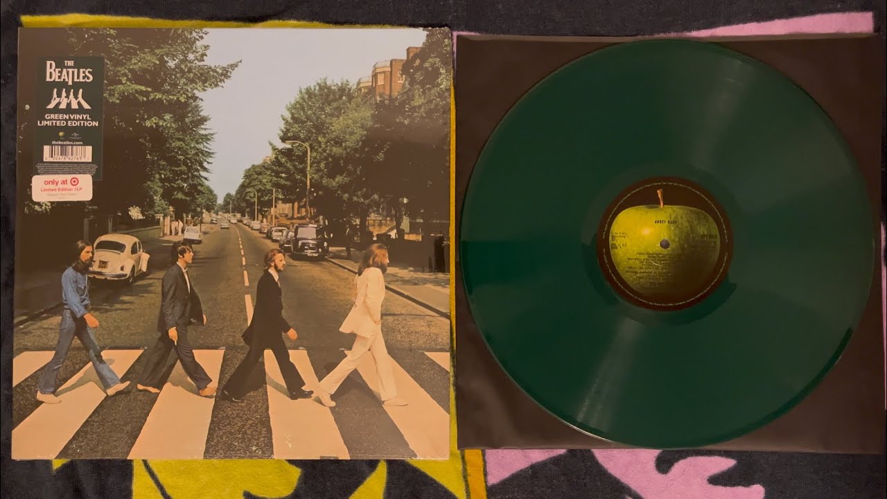 The Beatles Abbey Road Limited Edition Green Vinyl, эксклюзивно для Target