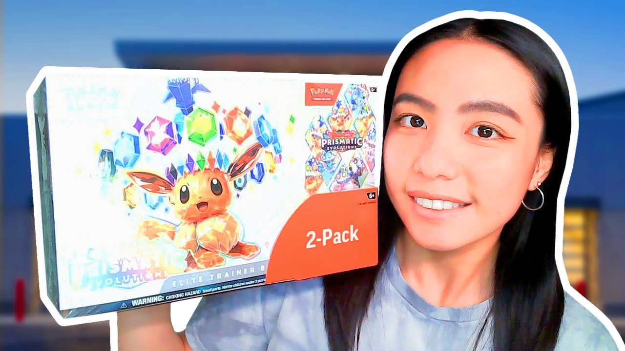 AN ETB + BOOSTER BUNDLE?? | Pokemon Cards Opening - Prismatic Evolutions: Costco 2-Pack