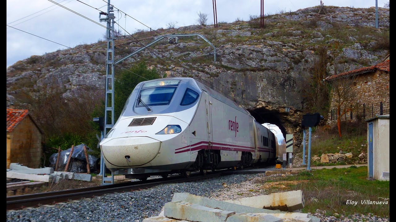 Trenes variados: AVE, InterCity, mercancías, Regional y más en la provincia de Palencia