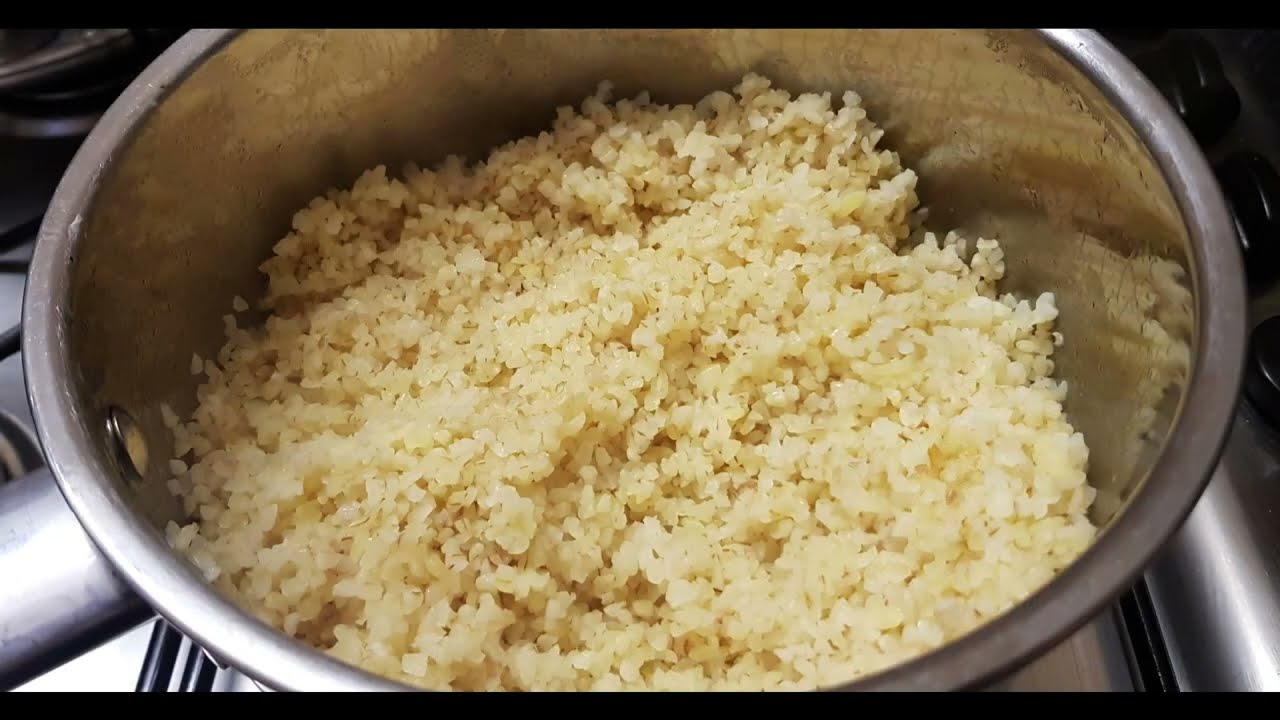 Jak ugotować kaszę bulgur / How to cook bulgur.