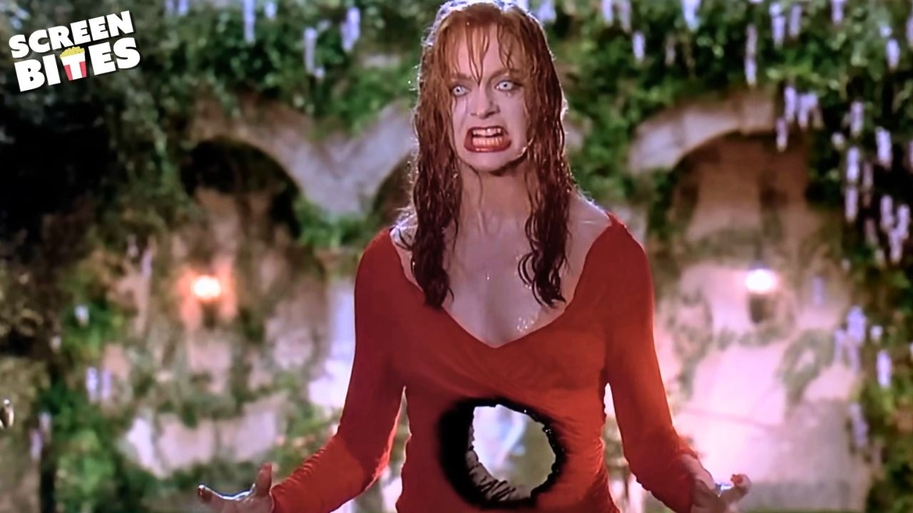 I have a hole in my stomach! | Death Becomes Her (1992) | Screen Bites