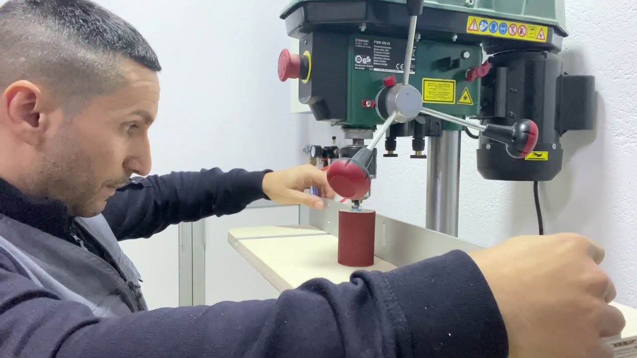 INCREÍBLE Mesa para TALADRO DE COLUMNA PARKSIDE #ismapro #makersespaña #diy #maker #taller