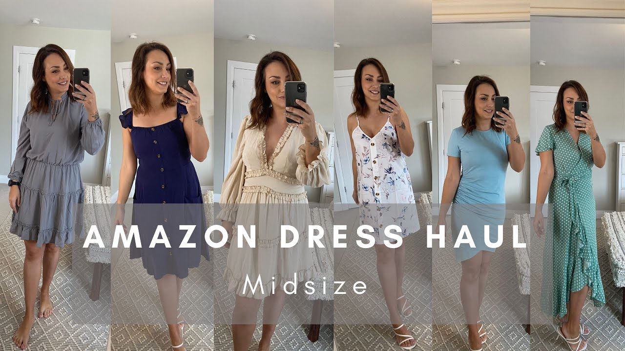 Midsize Amazon Dress Try-On Haul Spring 2021