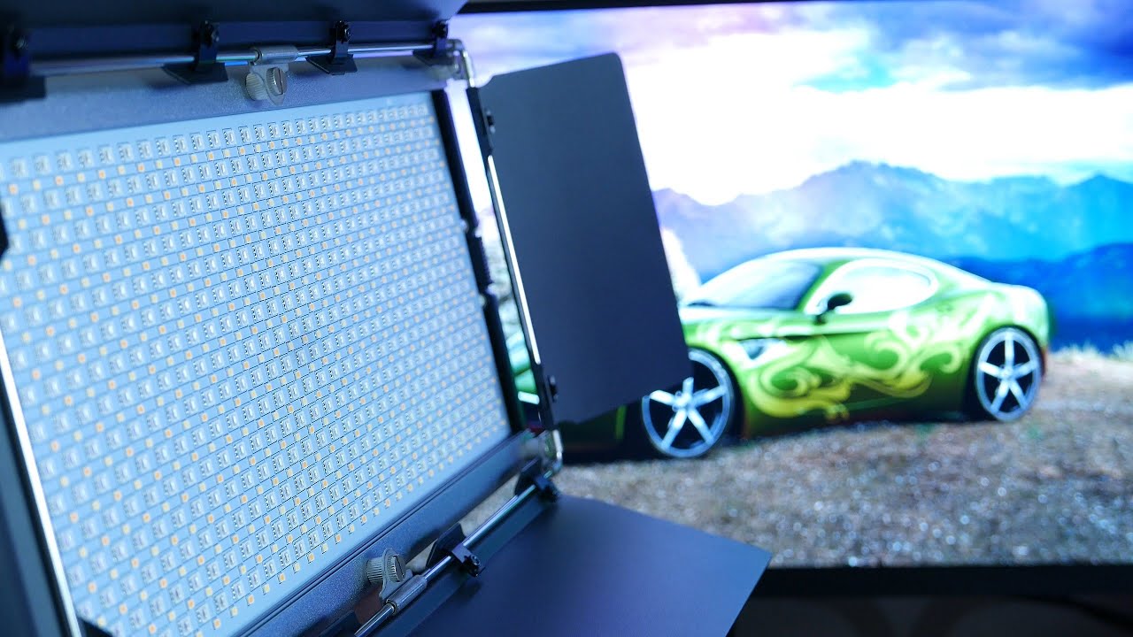Neewer 960 RGB 💡 Lampa studyjna, Panel LED / Recenzja 4K