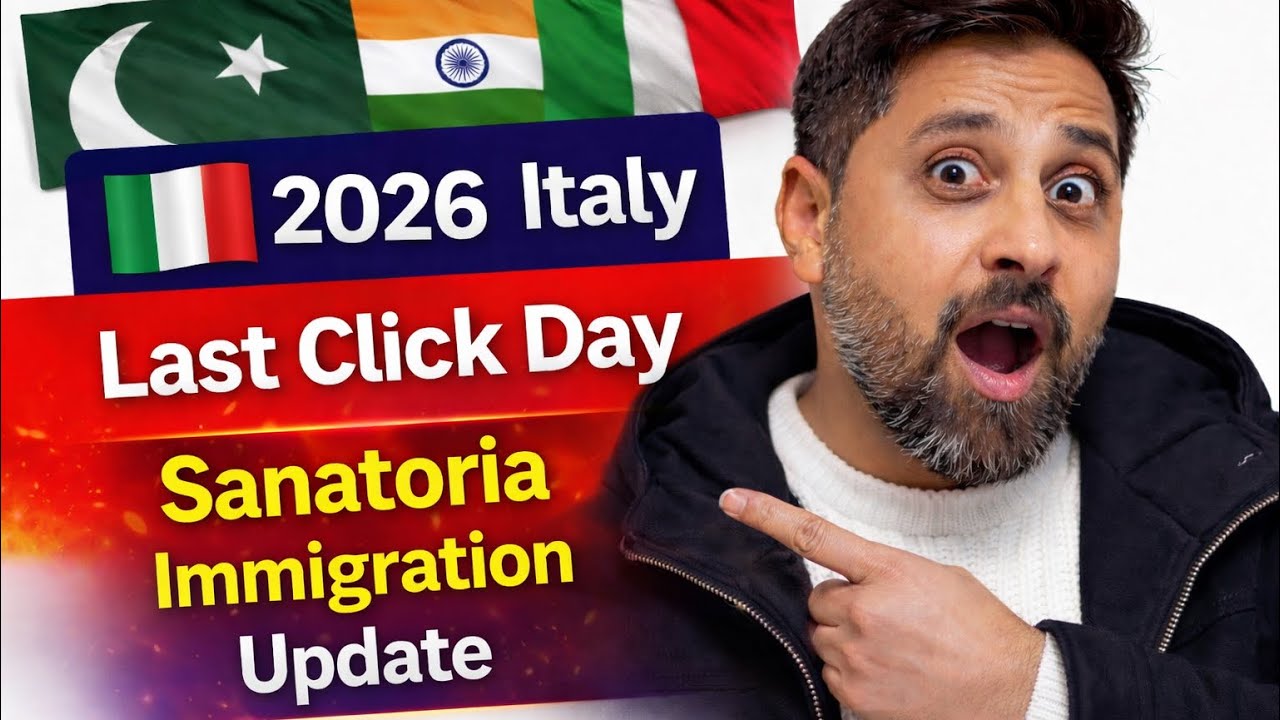 Itatly Sanatoria immigration update | Domestic Paper Last Click Day