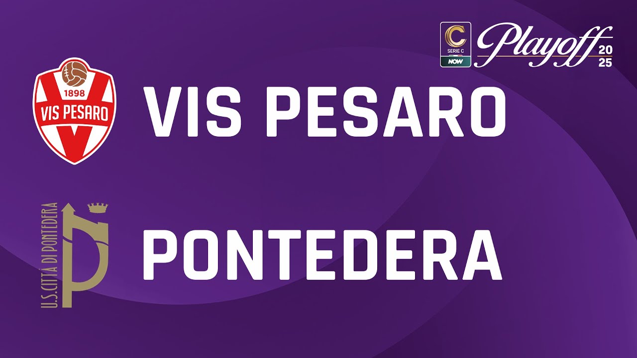 Vis Pesaro - Pontedera 1-1 | Gli Highlights
