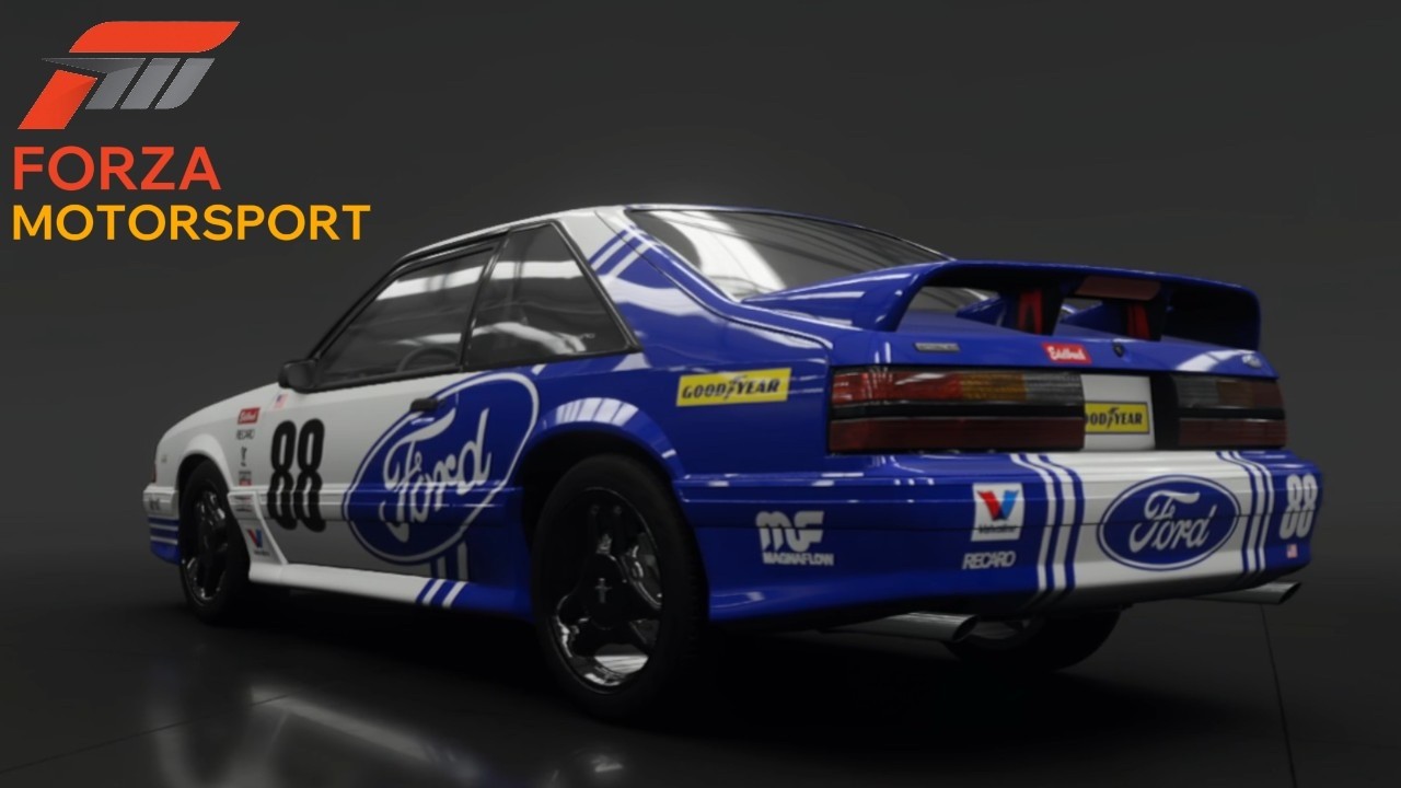 Fox Body Challenge with Ford Cobra R '93 in Virginia International Raceway - Forza Motorsport
