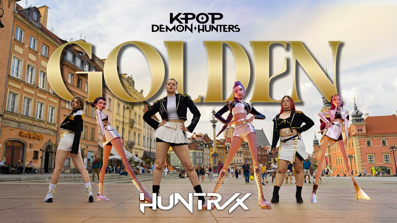[K-POP DEMON HUNTERS IN PUBLIC | ONE TAKE] HUNTR/X X IVE  - 'GOLDEN' DANCE COVER by NEMESIZ | POLAND