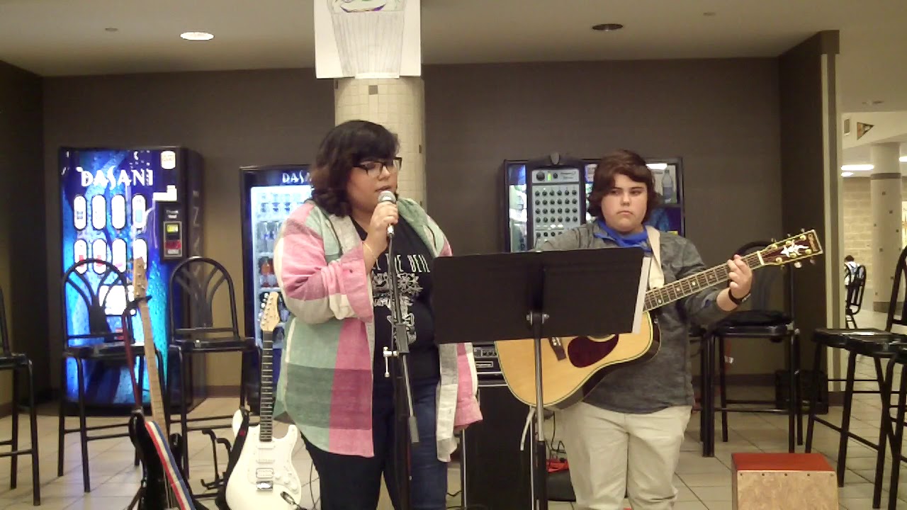 VEHS lunch concert 4 - Amber and Katy duet