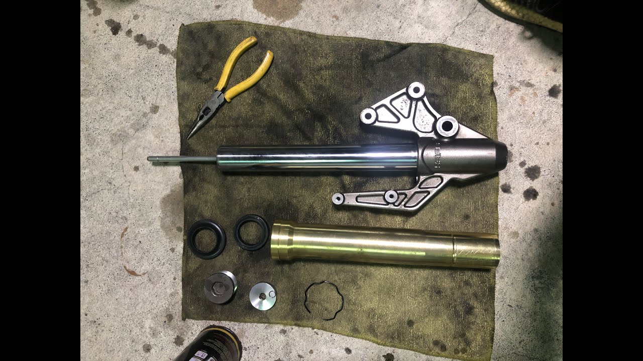 Racing King 雷霆王 前叉強化彈簧 油封更換 DIY