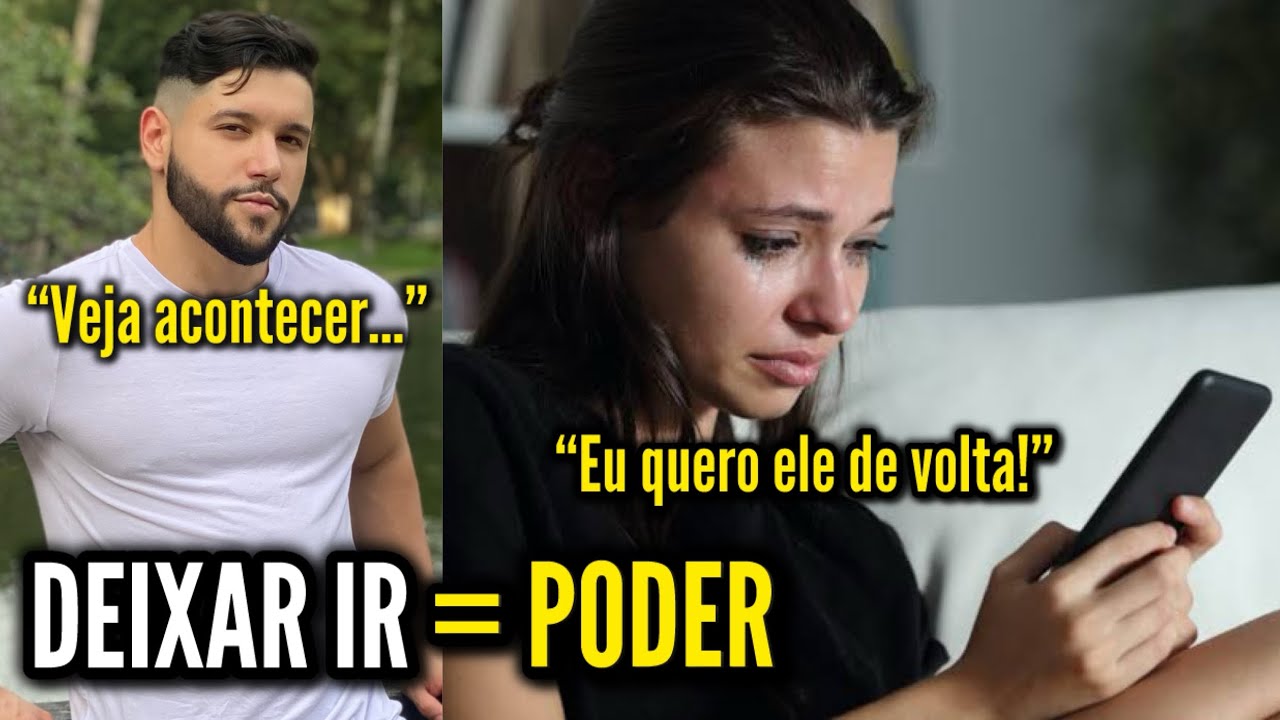 Por que DEIXAR ELA IR Fará Ela Querer Voltar Para Você (Imediatamente!!)