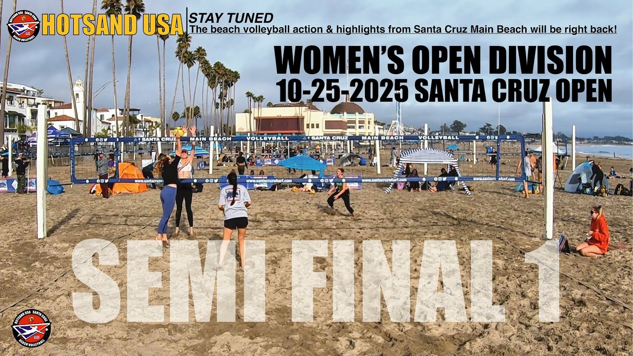 Ep: 9 | Okerlund/Heller vs Blockhus/Kallen | Women’s OPEN Semi Final 1 | 10-25-25 Santa Cruz OPEN
