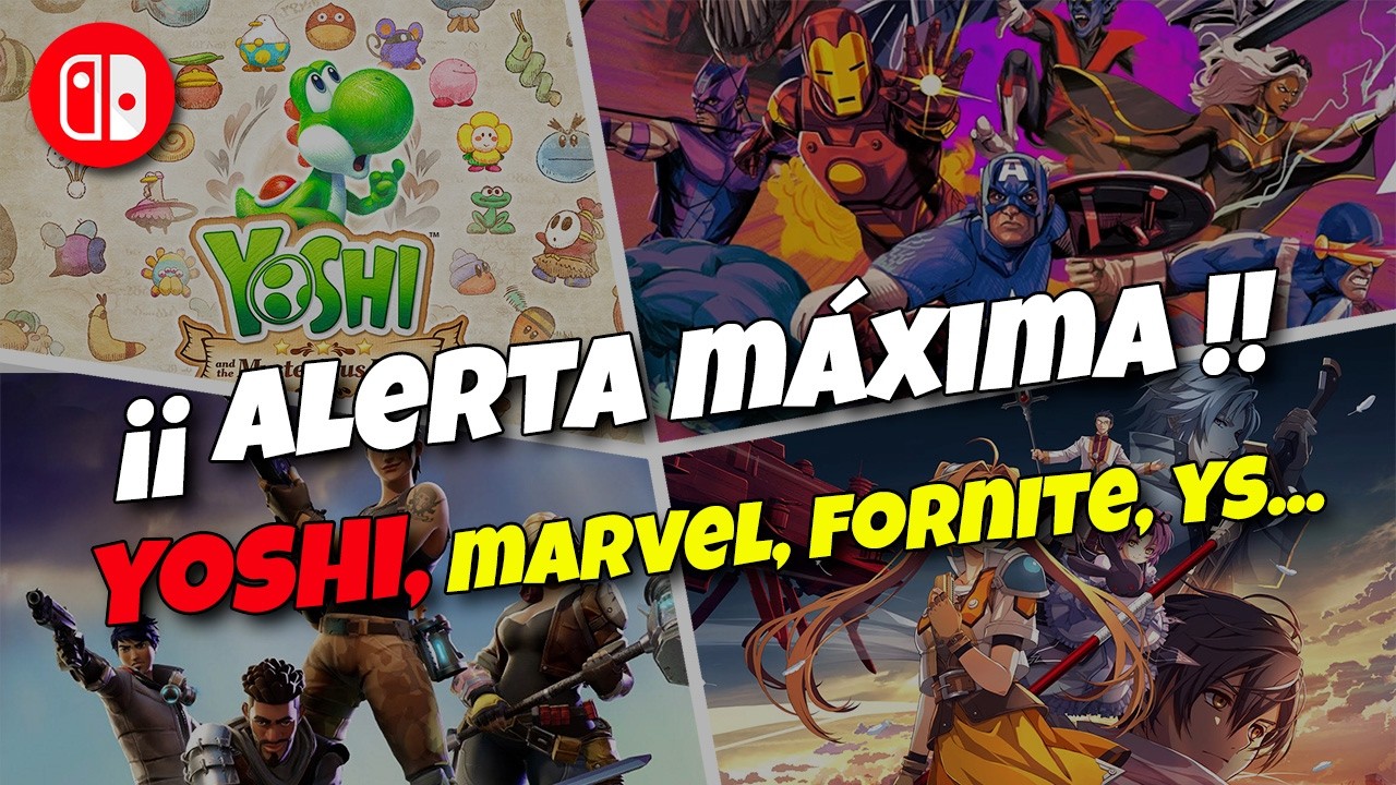 🚨🚨 &iexcl;ALERTA M&Aacute;XIMA! GRANDES LANZAMIENTOS QUE LLEGAR&Aacute;N PRONTO a Switch 1 y 2. Novedades Switch