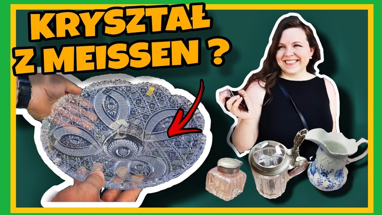 PCHLI TARG - COŚ PIĘKNEGO!! KRYSZTAŁ Z MEISSEN