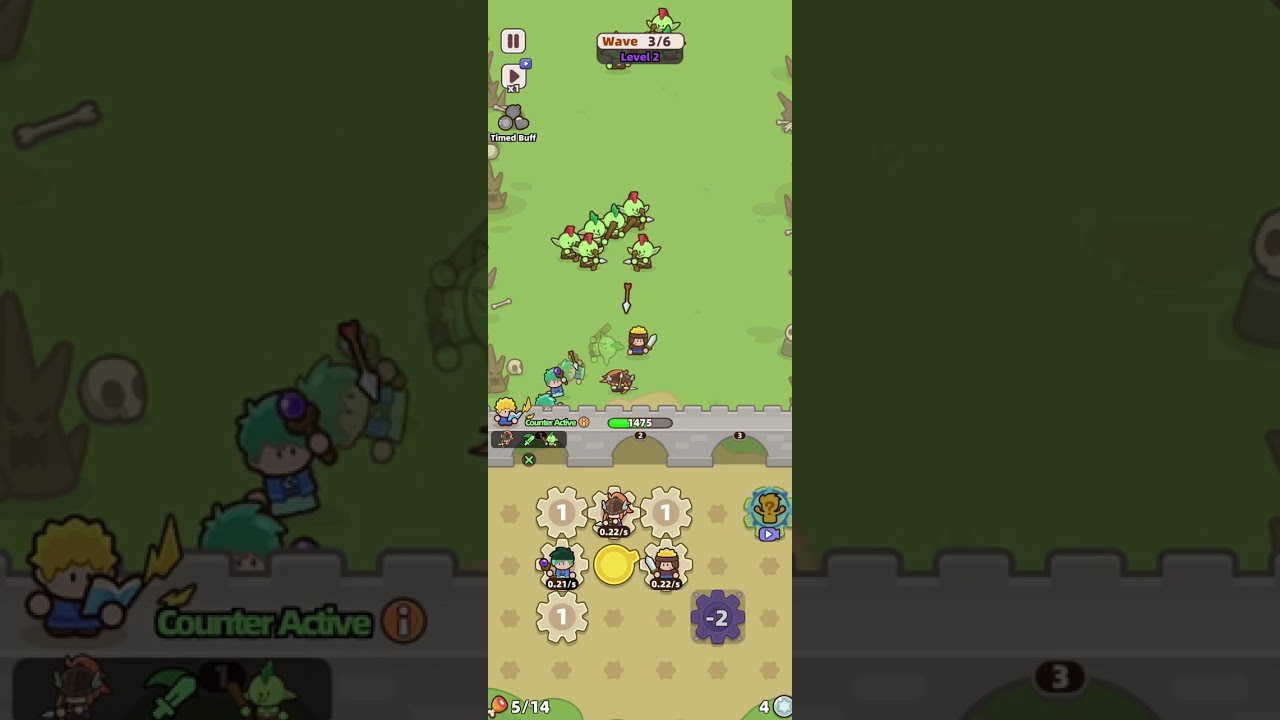 Gear Defenders. Nightmare. Level 2