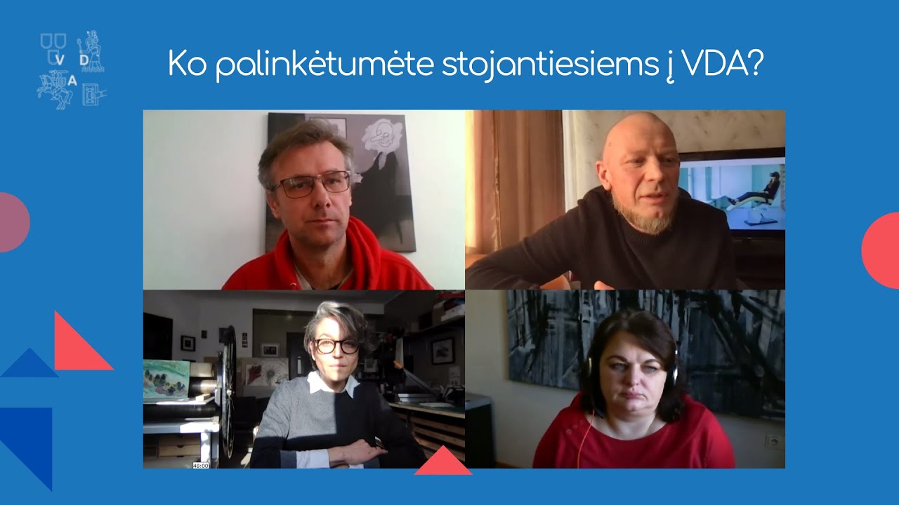 Ko palinkėtumėte stojantiesiems į VDA?
