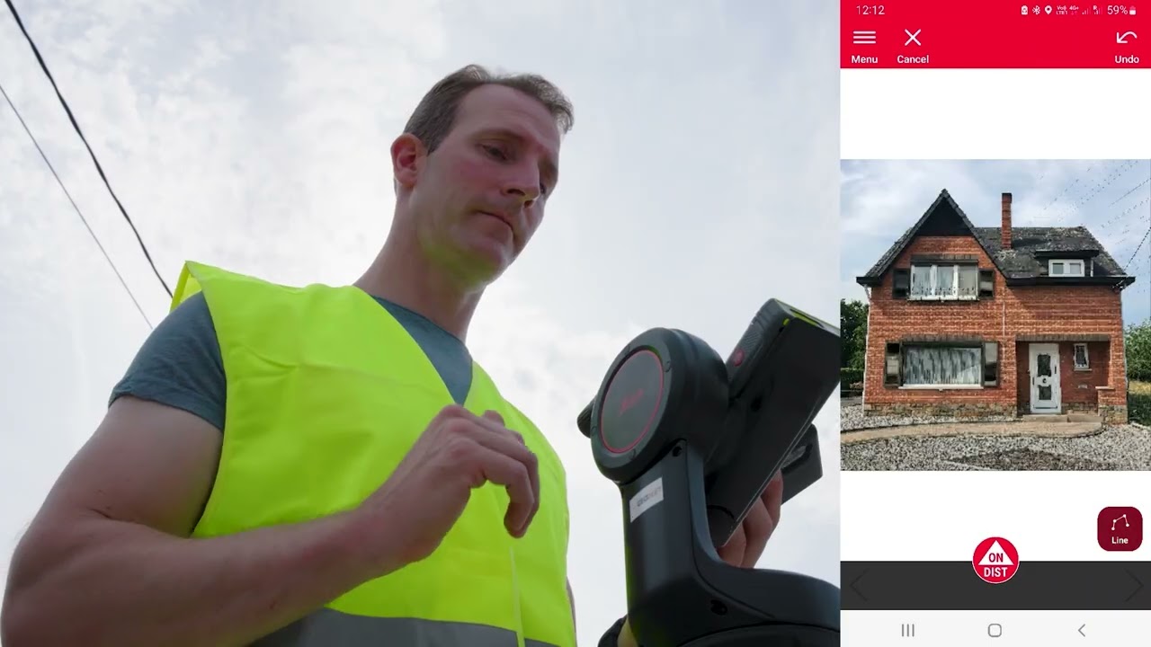 Live meting met de Leica Disto X6