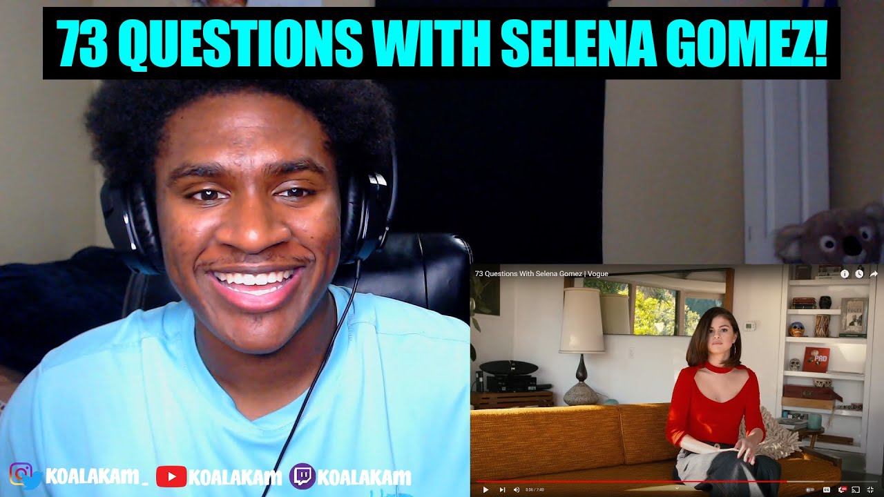 she VOICED the Stanley Steemer commercial!? 73 Questions With Selena Gomez (REACTION!)