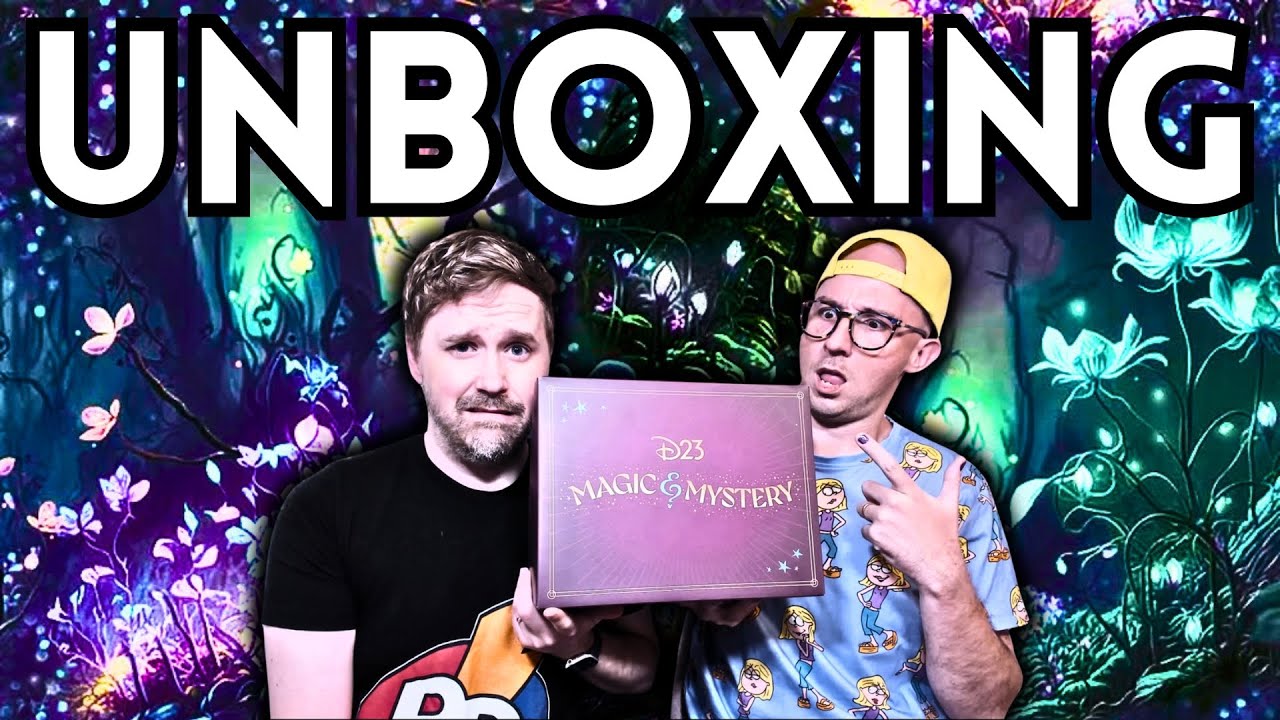 Unboxing Disney D23 Magic & Mystery Sorcerer's Apprentice Membership Box