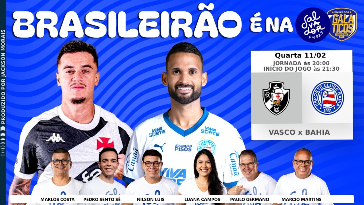VASCO X BAHIA AO VIVO (11/02/26)