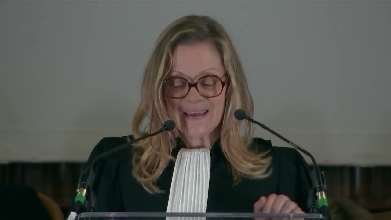 Discours d'investiture de Madame le vice-bâtonnier, Carine Denoit Benteux