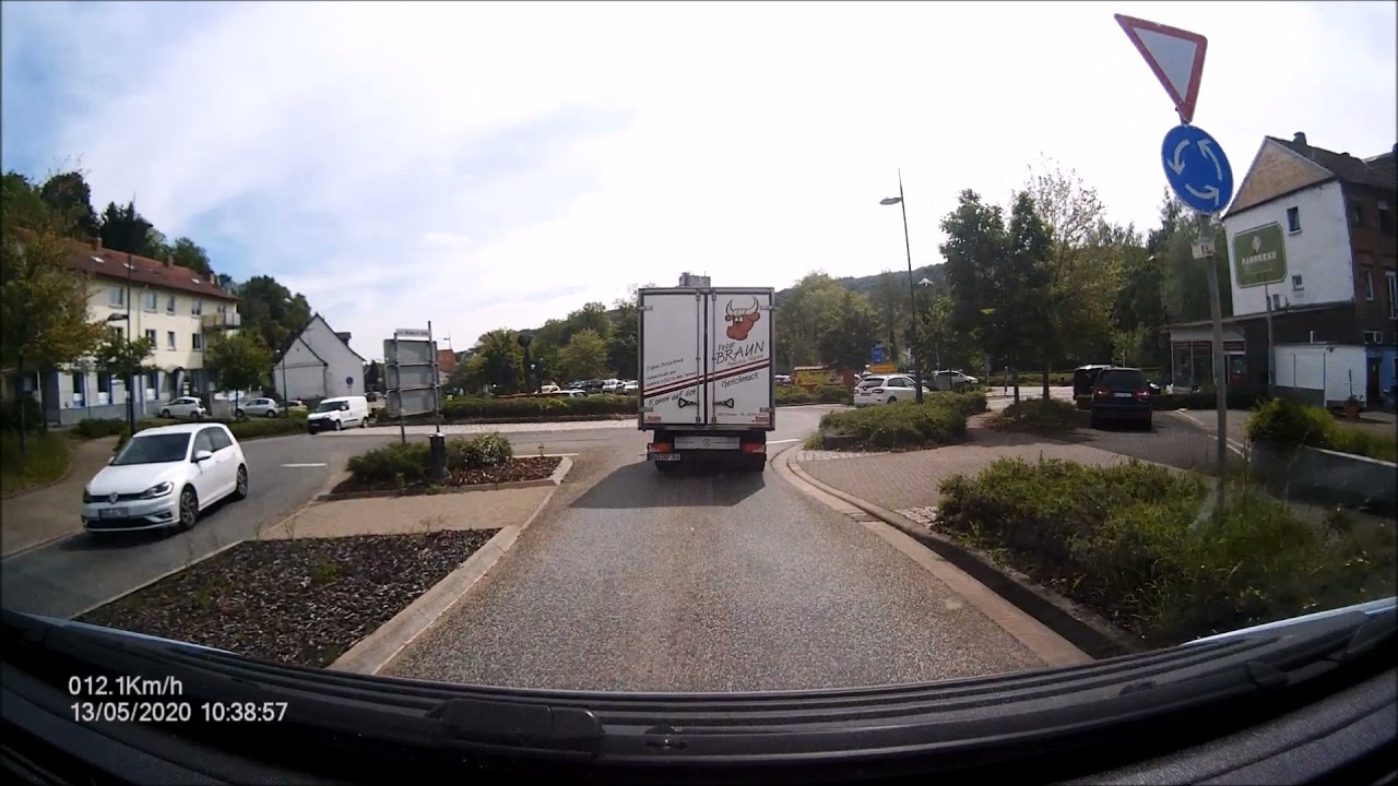 ! Autofahrt im Nordpf&auml;lzer Bergland/KUS:  A62 ---:---  Rammelsbach