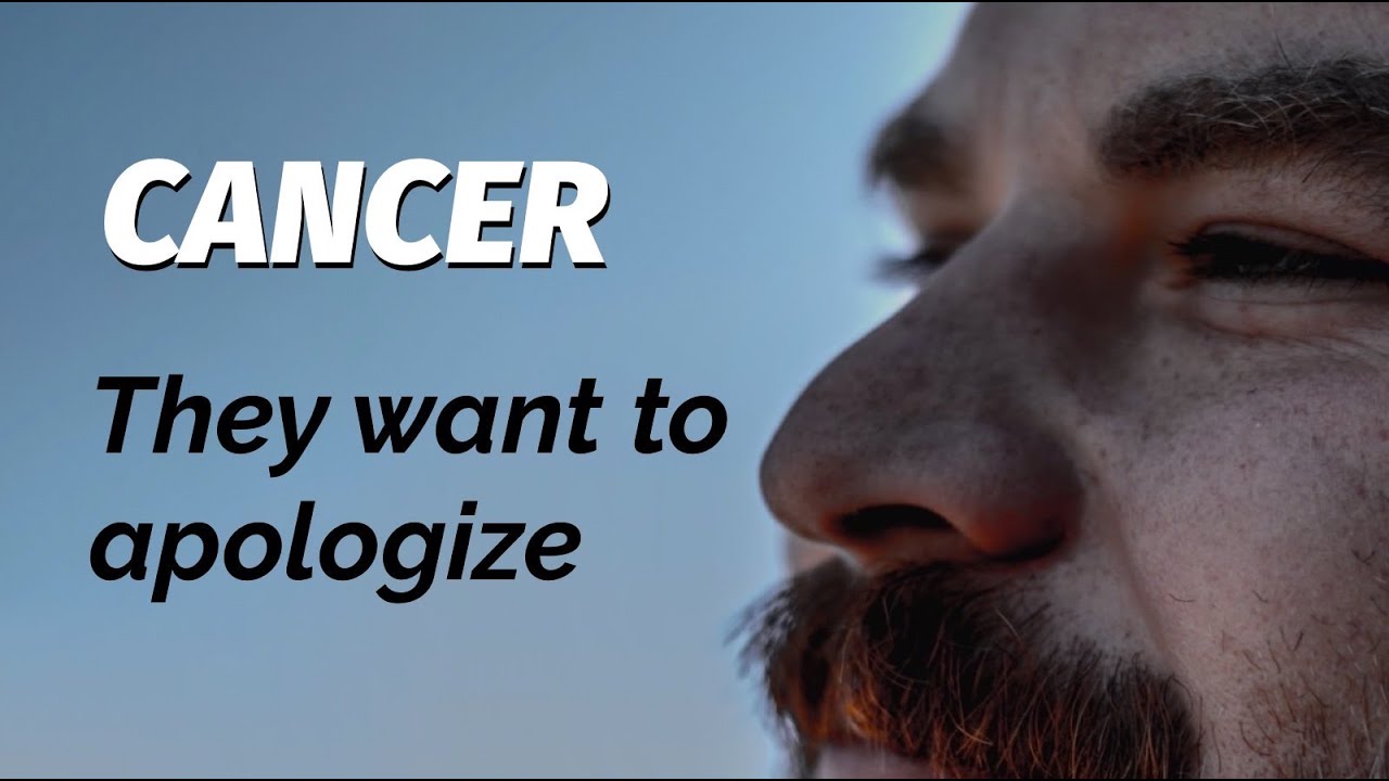 CANCER NOVEMBER 2021 - They want to apologize