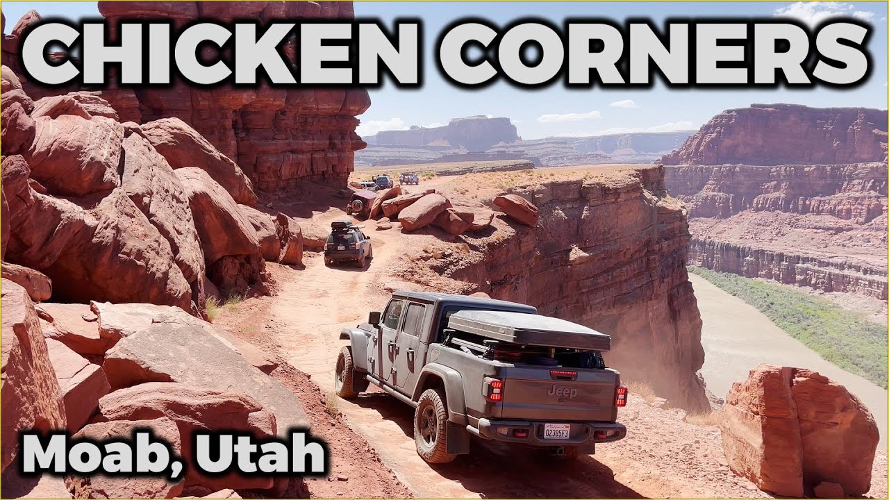 Chicken Corners: the best Scenic Shelf Road in Moab?