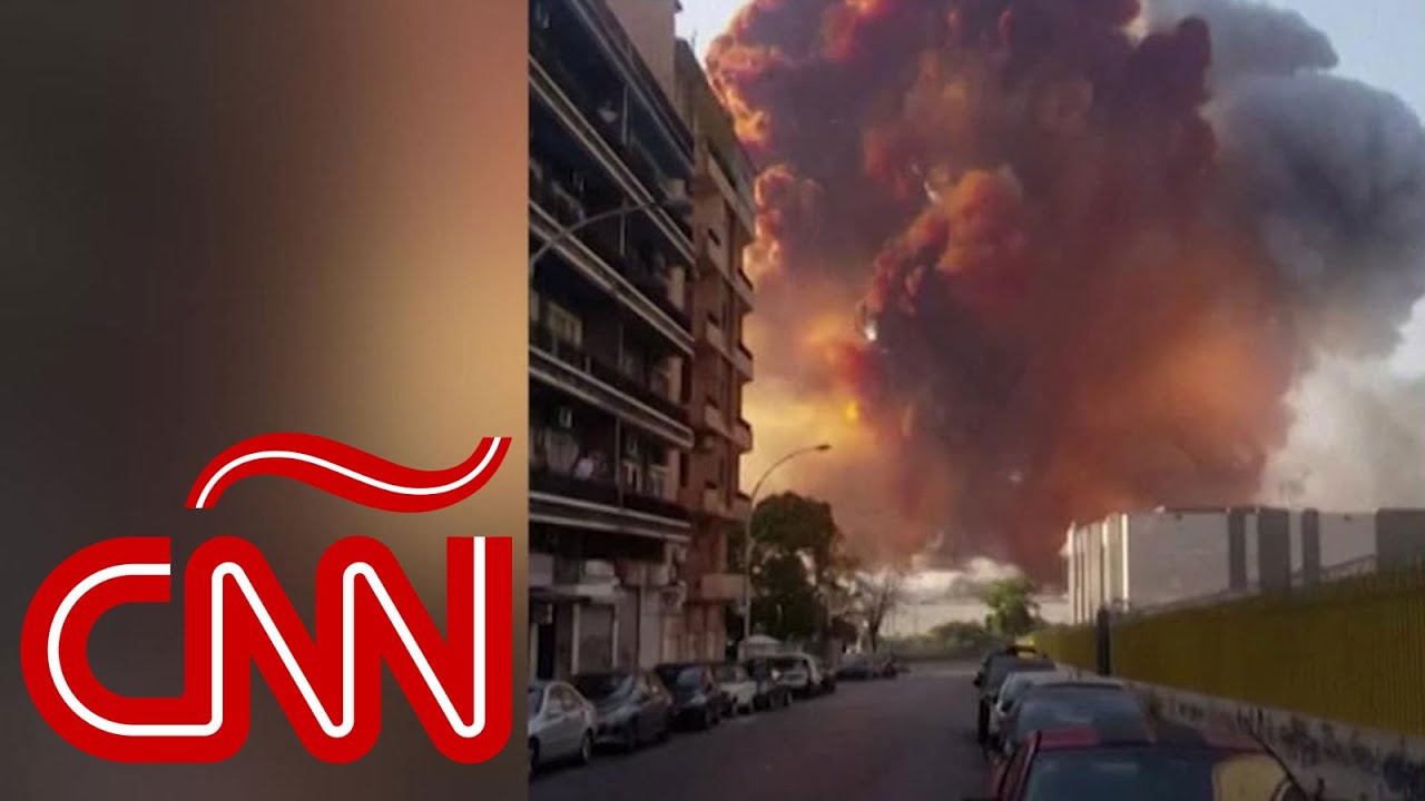 Nuevas imágenes de la explosión en Beirut y más información desde el Líbano