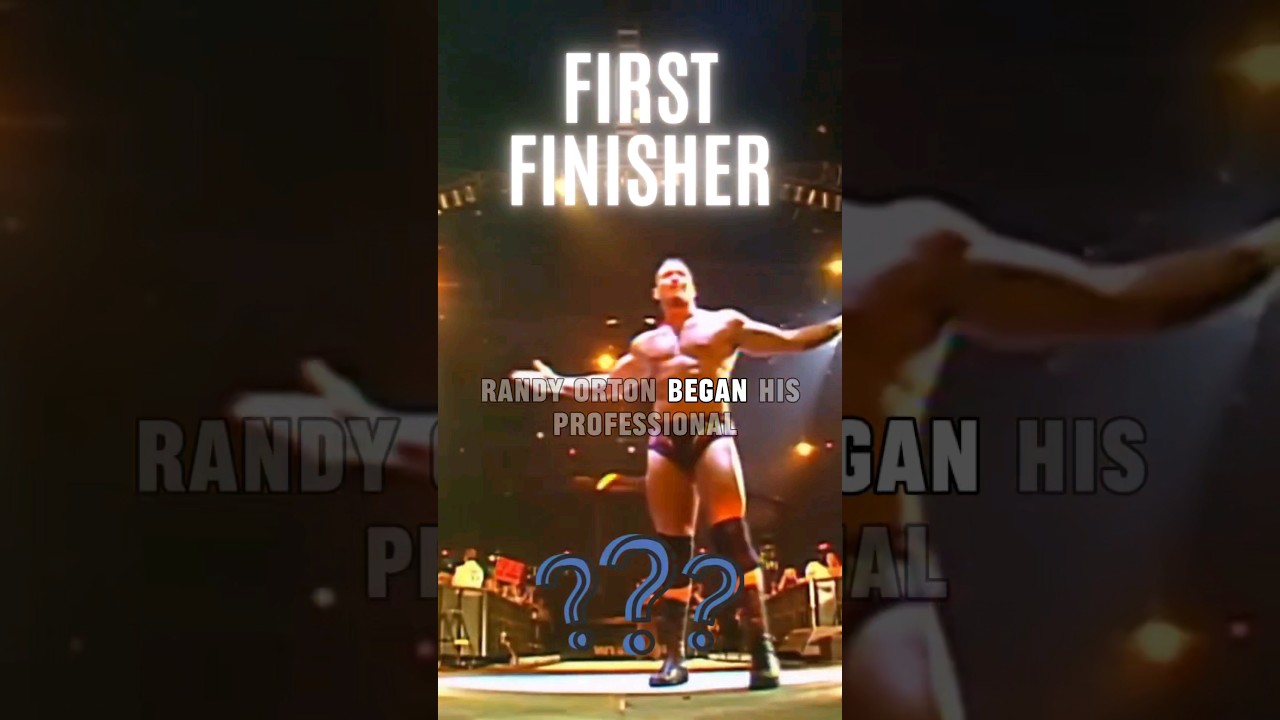Randy Orton FIRST Finisher #wwe #randyorton #rko