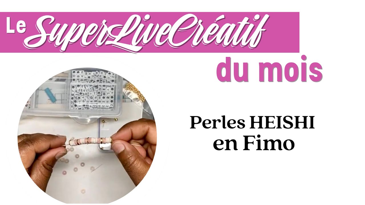 🔴 On fabrique des perles HEISHI pour faire de jolis bijoux d’été.