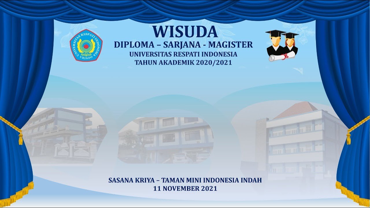 Wisuda Diploma, Sarjana dan Magister 2021