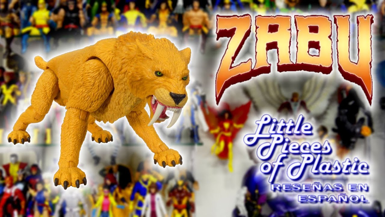 Zabu Build A Figure BAF Marvel Legends Series Reseña Revisión Review Little Pieces Plastic