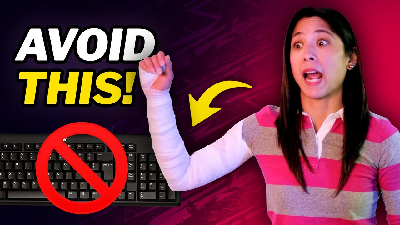 Top 3 injuries from typing (and how to prevent them)