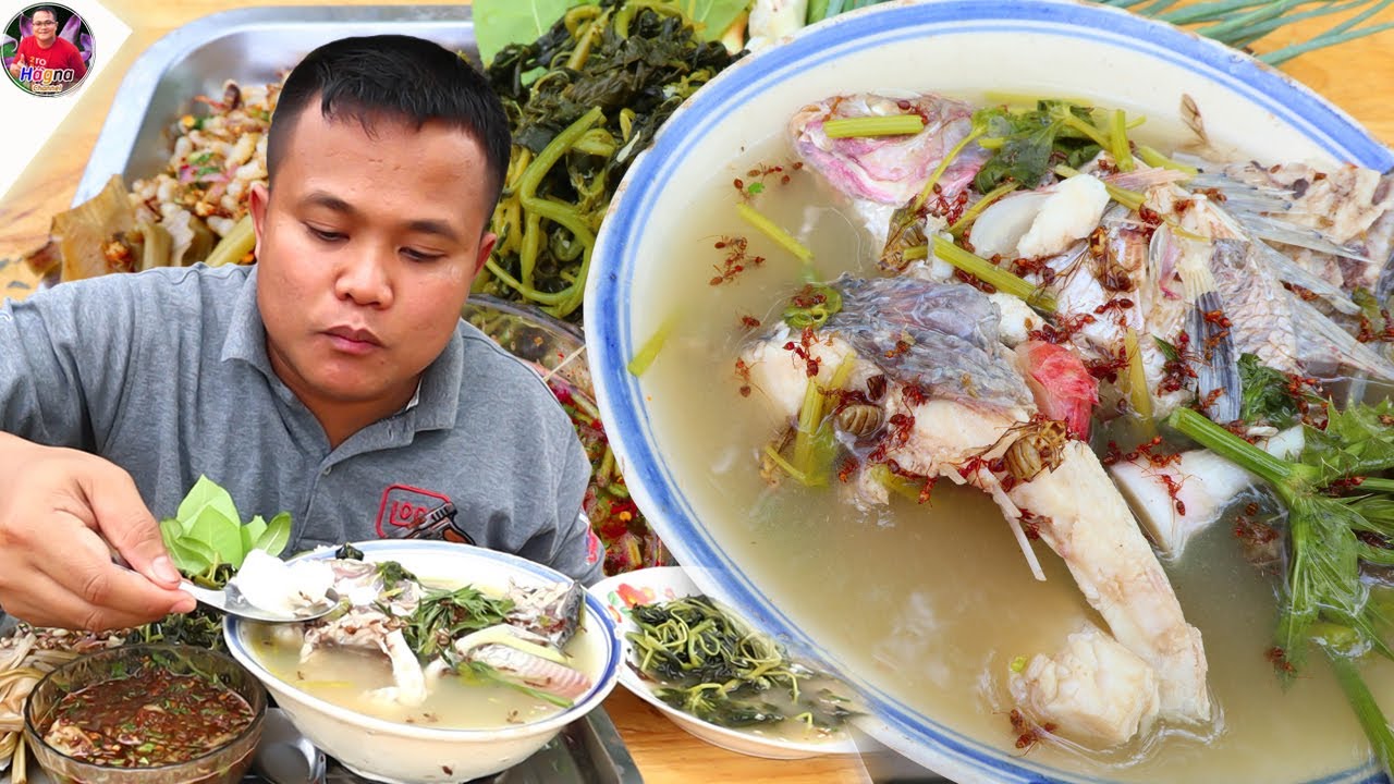 ตึกแหกินต้มส้มปลาซดน้ำฮ้อนๆ แกล้มแจ่วเพี้ยปลาแซ่บสุดคัก