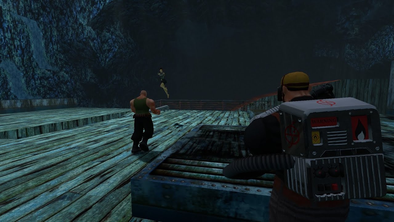 Tomb Raider II #11  Le pont