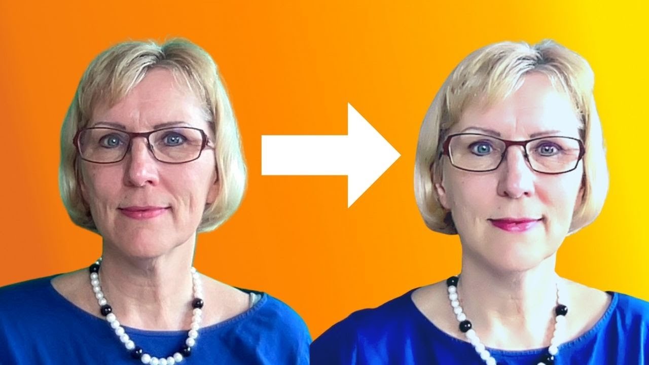 Gut aussehen in Video Calls (10 Jahre jünger in ZOOM)