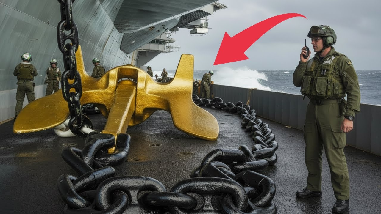 This Is How Giant Ship Anchors Drop — It’s DANGEROUS!
